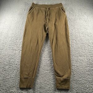 Nili Lotan DIstressed Nolan Sweatpants Womens XS Olive Jogger Made in USA Lounge